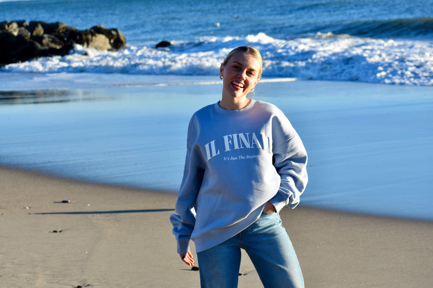 Powder Blue Crewneck