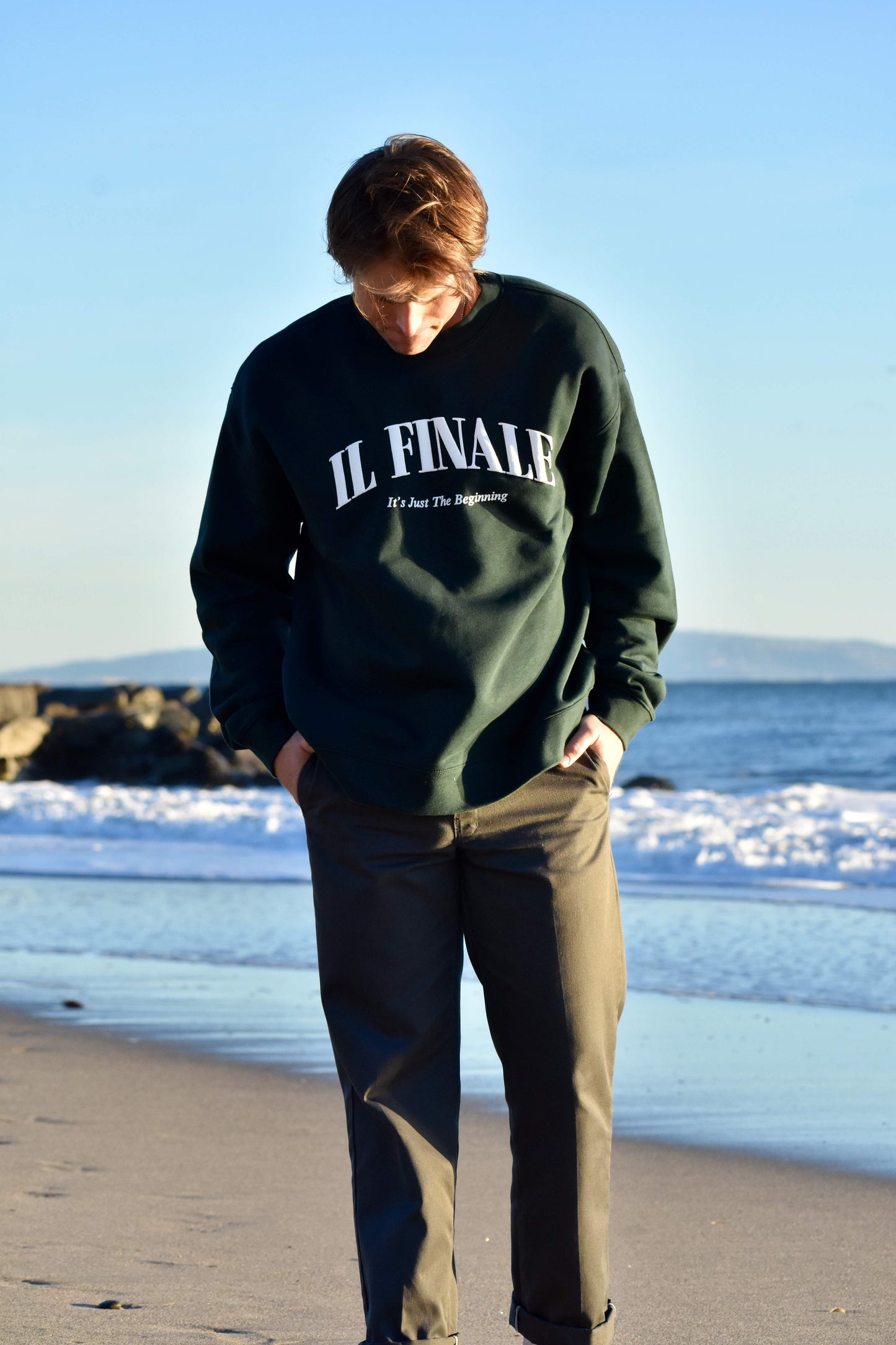 Pine Green Crewneck