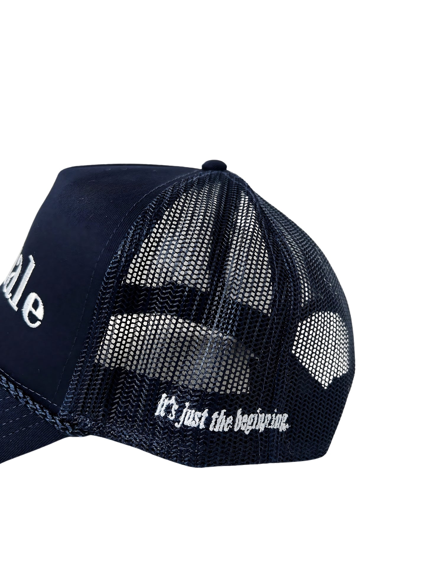 Navy Trucker Hat