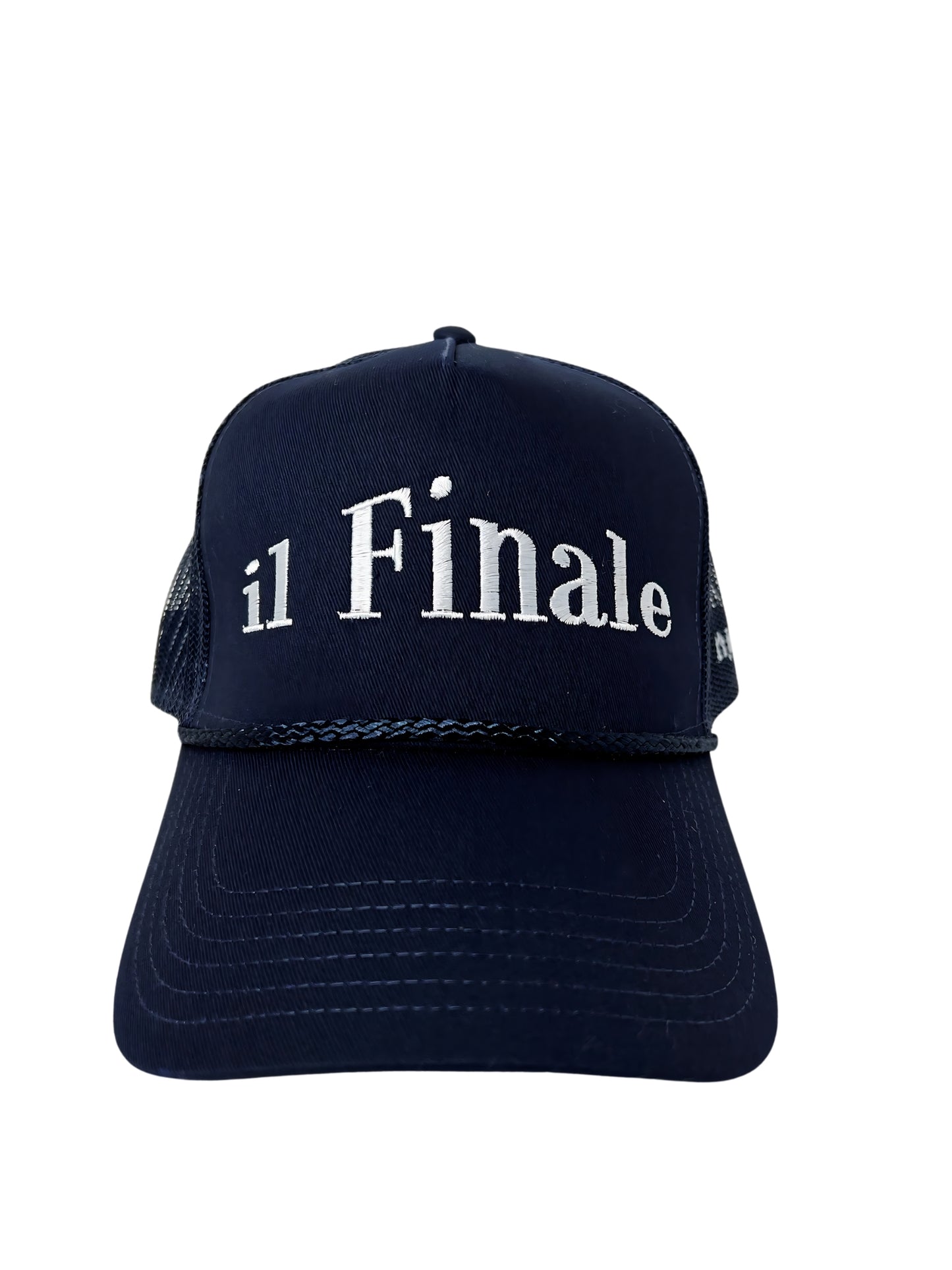 Navy Trucker Hat