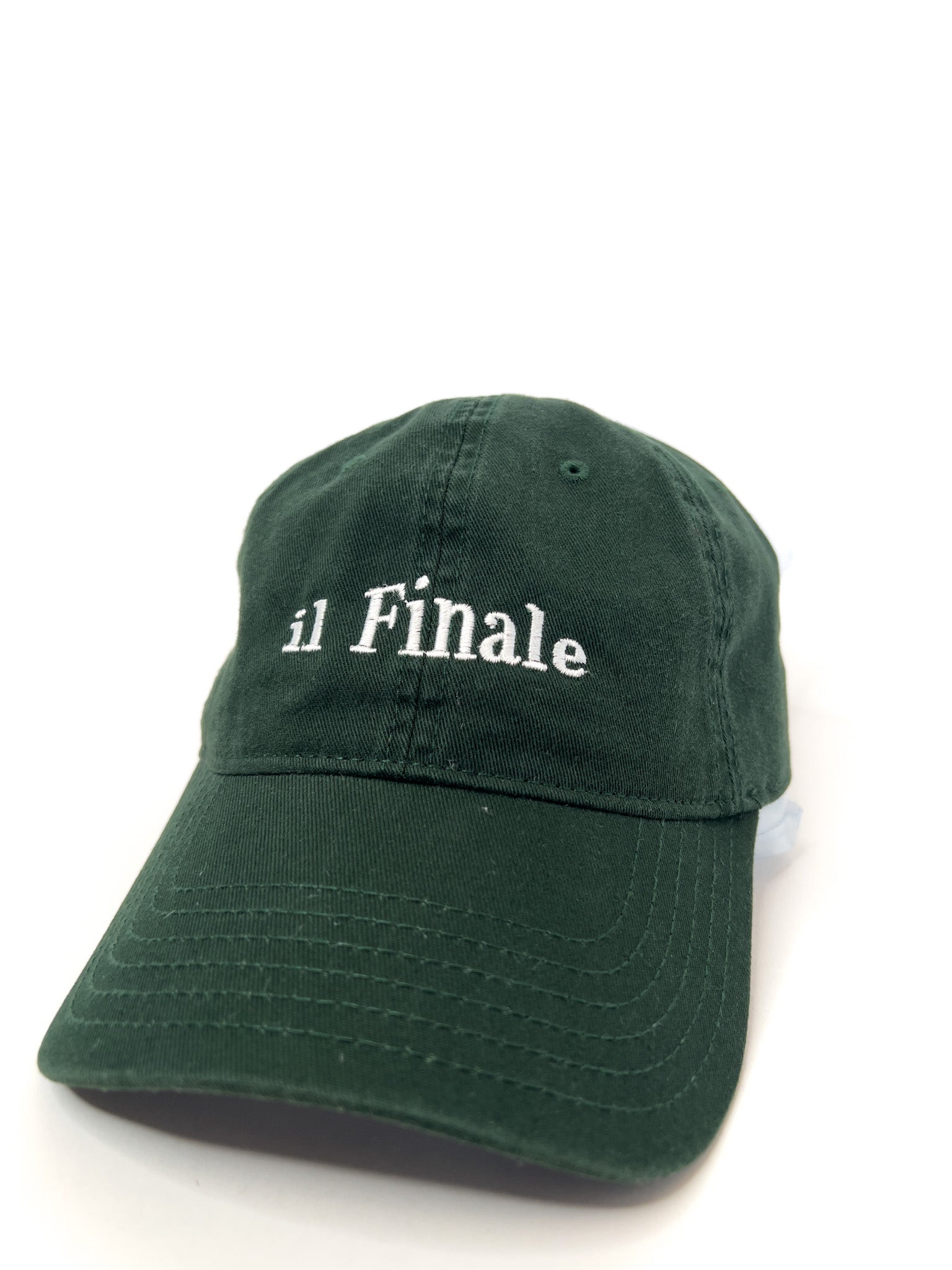 Dark Green Small LA Dad Hat